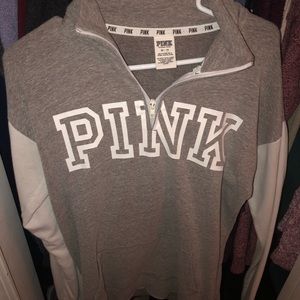VS PINK Quarter Zip